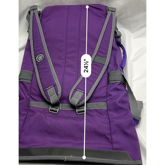 Evolved Motion EmPack OG Backpack 30 Liter Hiking Travel Fitness Purple EUC main image 9